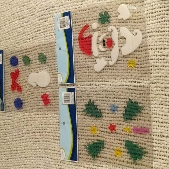 Holiday Window Gel Clings (3 New Packs) - Picture 8 of 8